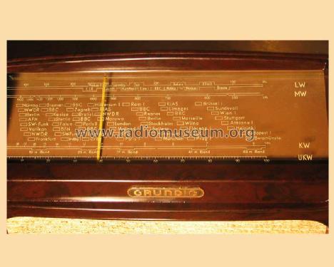 Kleeblatt-Serie 1950 Type 246W / Super 246W; Grundig Radio- (ID = 379049) Radio