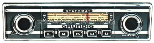 Weltklang Statomat WK4800; Grundig Radio- (ID = 2394592) Autoradio