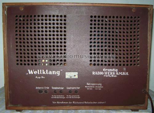 Weltklang-Super GW; Grundig Radio- (ID = 1132042) Radio