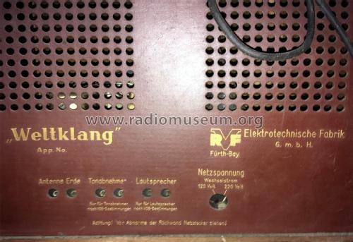 Weltklang Super W; Grundig Radio- (ID = 2145124) Radio