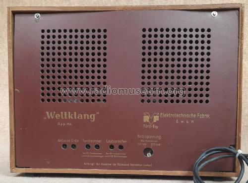 Weltklang Super W; Grundig Radio- (ID = 3024184) Radio