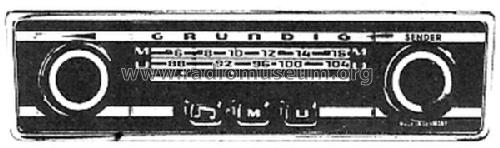 Weltklang WK 2001; Grundig Radio- (ID = 1546055) Car Radio