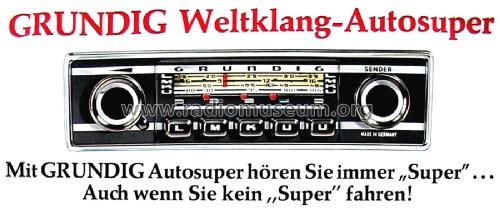 Weltklang WK 4501; Grundig Radio- (ID = 2557671) Autoradio