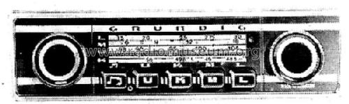 WK4001; Grundig Radio- (ID = 1546092) Car Radio