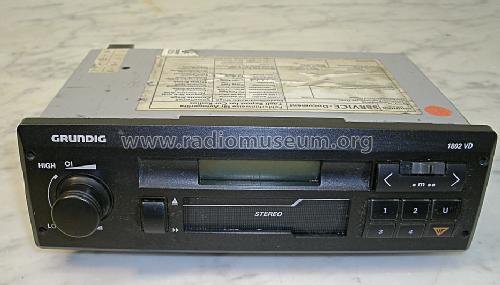 WKC 1802 VD; Grundig Radio- (ID = 1300868) Car Radio