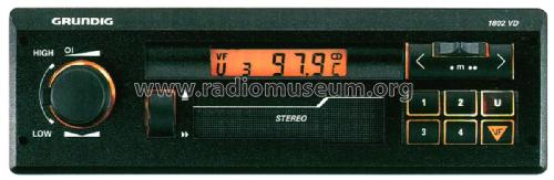 WKC 1802 VD; Grundig Radio- (ID = 2083056) Car Radio