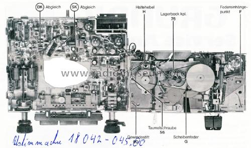 WKC 2038 VD; Grundig Radio- (ID = 1783358) Car Radio