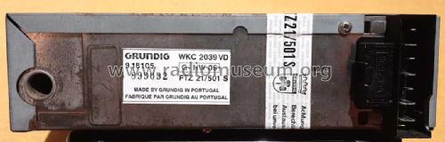 WKC 2039 VD 9.18105; Grundig Radio- (ID = 2650487) Car Radio