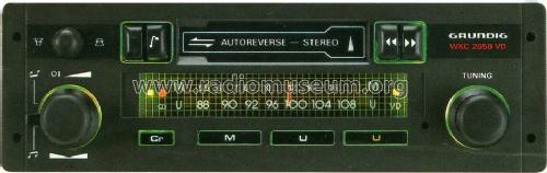 WKC 2058 VD; Grundig Radio- (ID = 461853) Car Radio