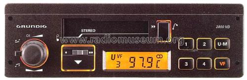 WKC 2800 VD 9.18115; Grundig Radio- (ID = 2481676) Car Radio