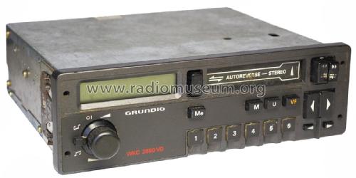 WKC 2850 VD; Grundig Radio- (ID = 1788779) Car Radio