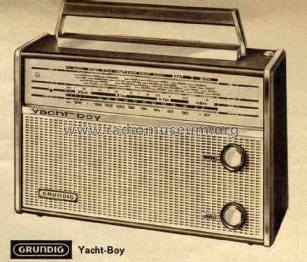 Yacht-Boy 202; Grundig Radio- (ID = 1098254) Radio