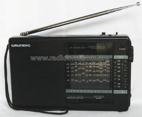 Yacht-Boy 204; Grundig Radio- (ID = 2059959) Radio