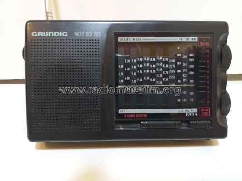 Yacht-Boy 205; Grundig Radio- (ID = 2696660) Radio