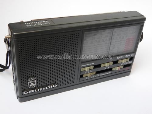 Yacht-Boy 210; Grundig Radio- (ID = 2623271) Radio