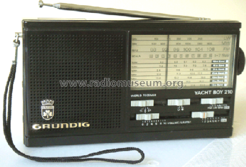 Yacht-Boy 210; Grundig Radio- (ID = 539990) Radio