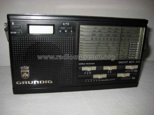 Yacht-Boy 215; Grundig Radio- (ID = 2443278) Radio