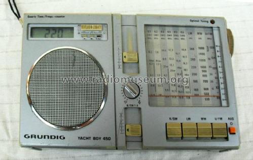 Yacht-Boy 450; Grundig Radio- (ID = 1206891) Radio