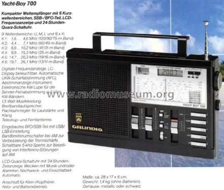 grundig yacht boy 700