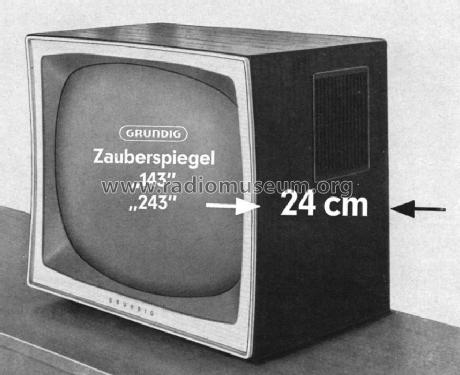 Zauberspiegel 143; Grundig Radio- (ID = 341962) Television