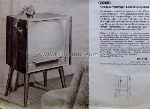 Zauberspiegel 446; Grundig Radio- (ID = 797650) Television