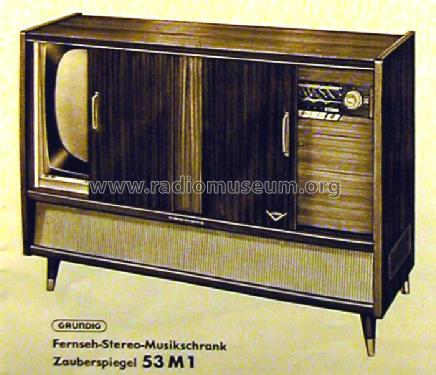 Zauberspiegel 53M1; Grundig Radio- (ID = 491314) TV Radio