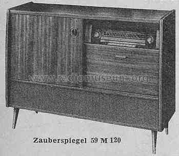 Zauberspiegel 59M120; Grundig Radio- (ID = 252024) Fernseh-R