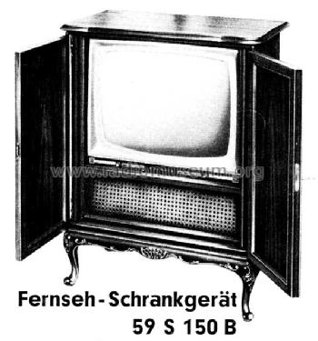 Zauberspiegel 59S150 Barock; Grundig Radio- (ID = 343488) Television