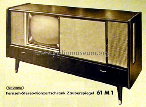 Zauberspiegel 61M1; Grundig Radio- (ID = 491318) TV Radio