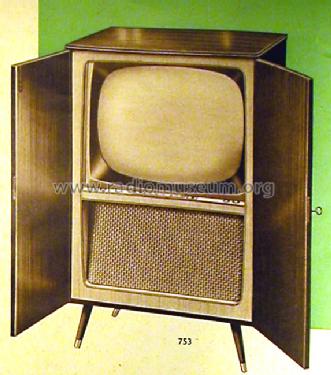 Zauberspiegel 753; Grundig Radio- (ID = 491296) Television