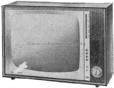 Zauberspiegel FT205 Luxus; Grundig Radio- (ID = 454017) Television