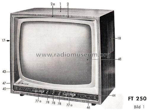 Zauberspiegel FT250; Grundig Radio- (ID = 2565311) Television