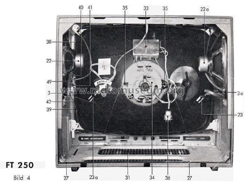 Zauberspiegel FT250; Grundig Radio- (ID = 2565312) Television