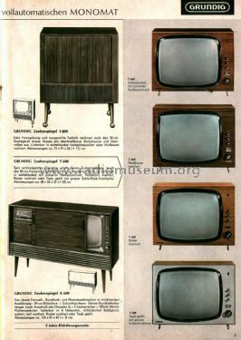 Zauberspiegel K600 Ch= T600+HF45; Grundig Radio- (ID = 2138719) TV Radio