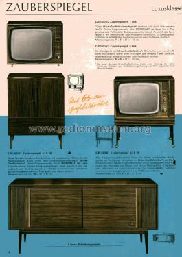 Zauberspiegel S668; Grundig Radio- (ID = 2138733) Television