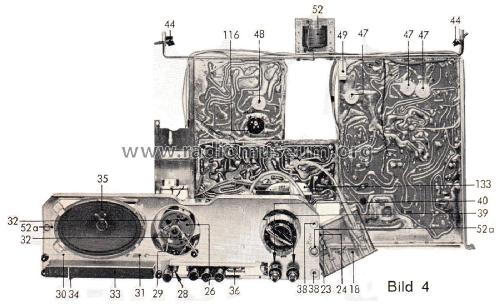 Zauberspiegel T305; Grundig Radio- (ID = 2638031) Television