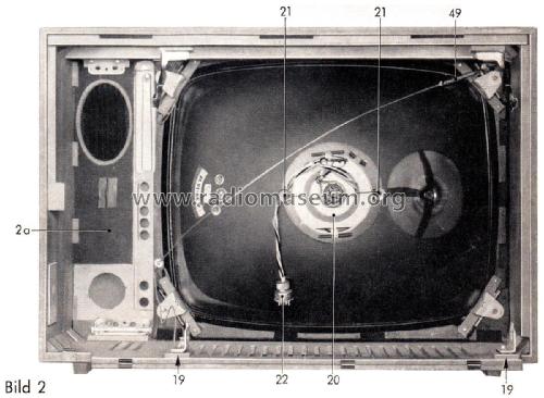 Zauberspiegel T308; Grundig Radio- (ID = 2639733) Television