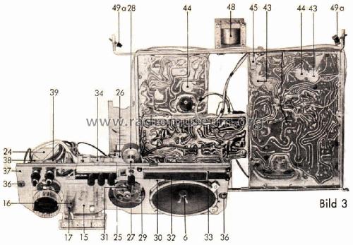 Zauberspiegel T308; Grundig Radio- (ID = 2639734) Television