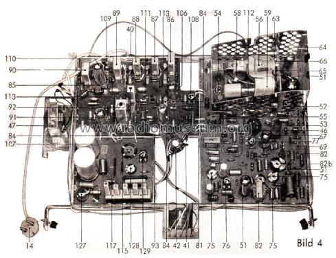 Zauberspiegel T308; Grundig Radio- (ID = 2639735) Television