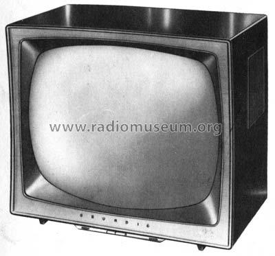 Zauberspiegel T53 Luxus; Grundig Radio- (ID = 344859) Television