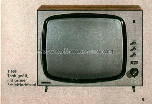 Zauberspiegel T608; Grundig Radio- (ID = 2138725) Television