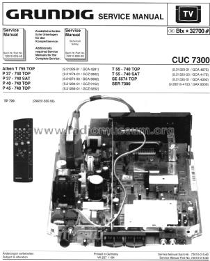 Greenville 55 T5574 TOP Ch= CUC7300; Grundig Austria GmbH (ID = 2080470) Television