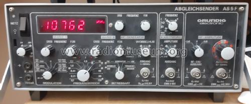 Abgleichsender AS5F; Grundig Radio- (ID = 3090525) Equipment