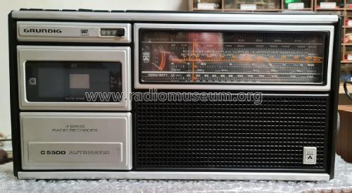 C5500 Automatic VAT; Grundig Radio- (ID = 3100658) Radio