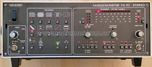 Farbgenerator FG 70 Stereo; Grundig Radio- (ID = 3141203) Equipment