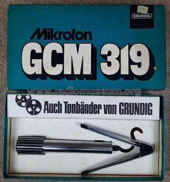 GCM319; Grundig Radio- (ID = 3093913) Microphone/PU