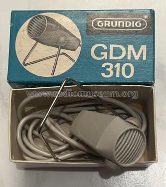 GDM310; Grundig Radio- (ID = 3116101) Microphone/PU