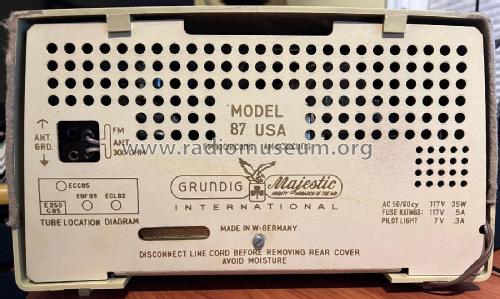 Grundig-Fleetwood 87 ; Grundig Radio- (ID = 3101252) Radio