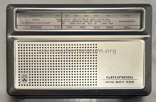 Mini Boy 400; Grundig Radio- (ID = 3093452) Radio