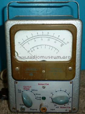 Röhrenvoltmeter TV1; Grundig Radio- (ID = 3113310) Equipment